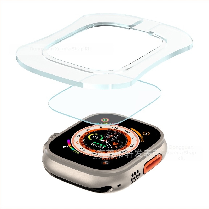 Apple Watch Ultra képernyővédő – edzett üveg, kompatibilis az Apple Watch Ultra-val