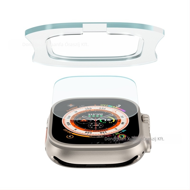 Apple Watch Ultra képernyővédő – edzett üveg, kompatibilis az Apple Watch Ultra-val