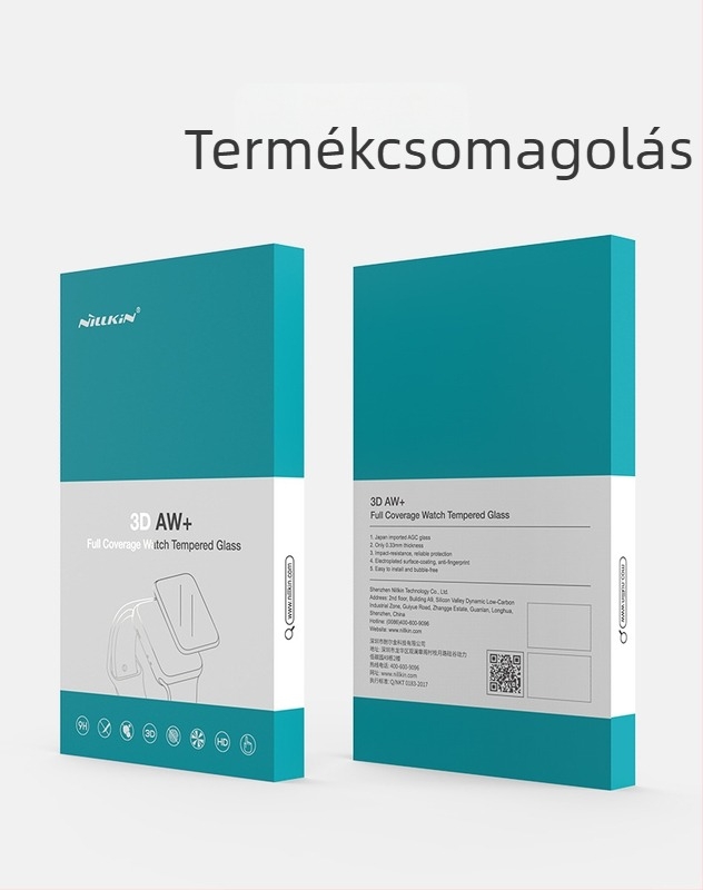 Nillkin Apple Watch 3D AW+ edzett üveg képernyővédő