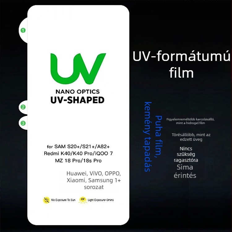 Yot hidrogél előlapi képernyőfilm Huawei-hoz – HD, elülső membrán