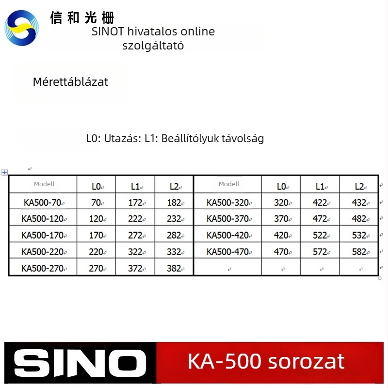 KA-500 Elektronikus rácsos mérő – Digitális eszterga mérő