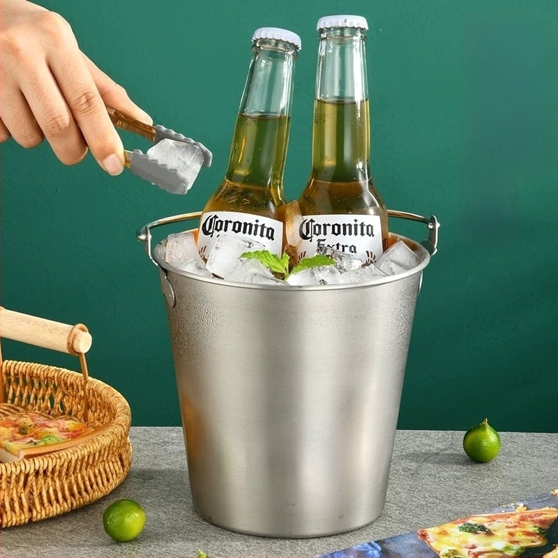 Rongfan rozsdamentes acél snack- és jégkanna | Italberendezés, 2024-es bevezetés, nyomtatott logó