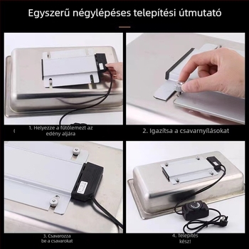 Bufet berendezés – alumínium melegítő lemez, Nila, 2018-as piacra kerülés, minőségi termék