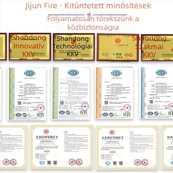 Jijun üvegszálas tűzvédelmi takaró – lángálló, magas hőmérséklet-ellenálló, újrahasználható, testreszabható modell