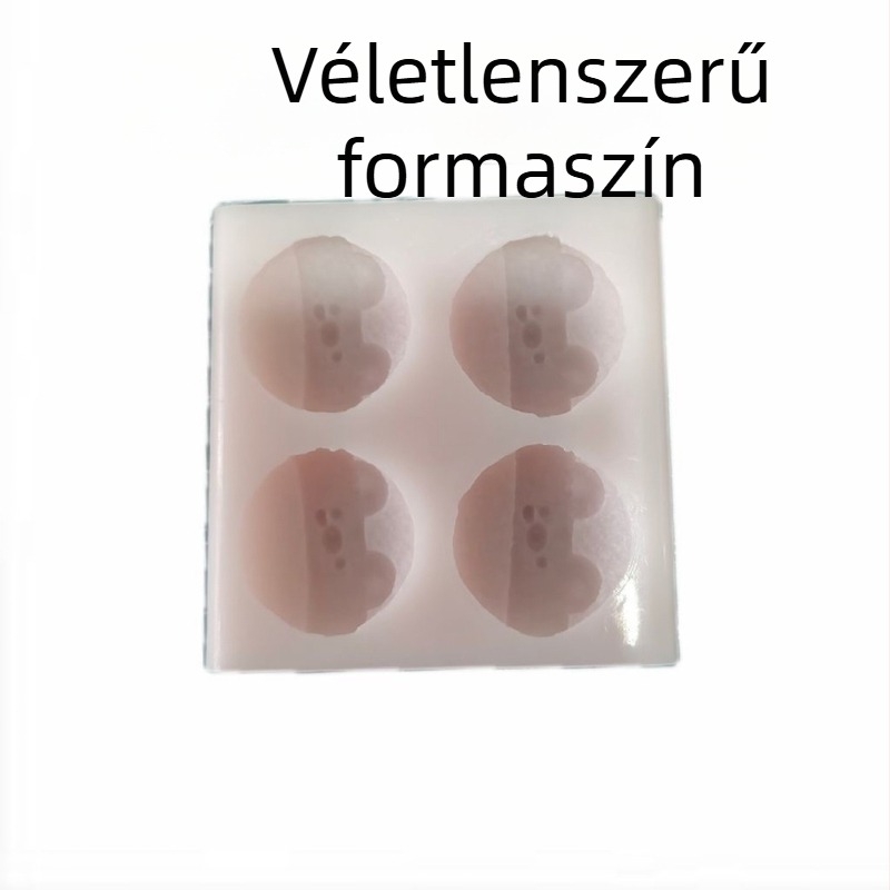 Rajzfilmszerű malac szilikon forma DIY projektekhez – élelmiszer-minőségű, gyertyákhoz, szappanokhoz, fondant, mousse és csokoládéhoz