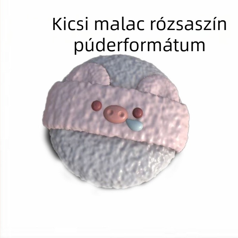 Rajzfilmszerű malac szilikon forma DIY projektekhez – élelmiszer-minőségű, gyertyákhoz, szappanokhoz, fondant, mousse és csokoládéhoz