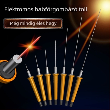 Elektrikus melegítéses vágó toll hablapokhoz és gyöngyház pamuthoz, műanyag nyelet Pengjia