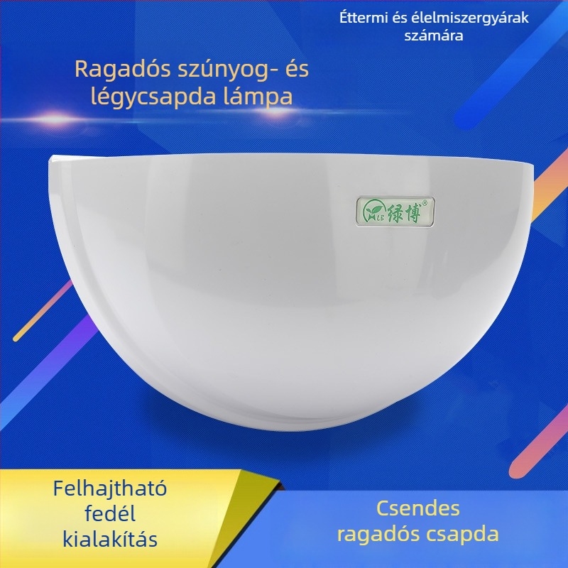 Green Bo ragadós legyek és szúnyogok elleni lámpa – éttermekhez és otthonokhoz