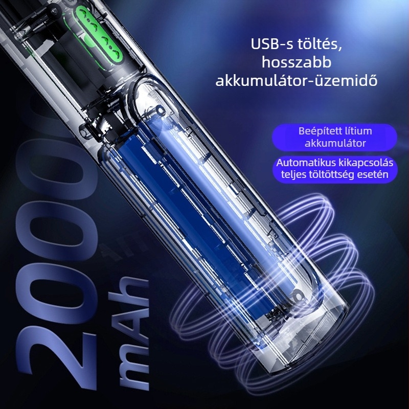 Elektromos szúnyogcsapó 2-in-1: LED rovarlámpa és csapó a szúnyogok ellen; fedett terület 21–30㎡; beépített 1000 mAh akkumulátor; töltési idő 3–5 óra