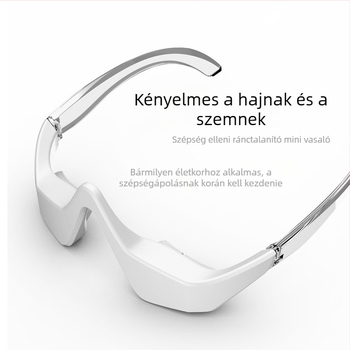 Szemmasszírozó pozitív ion technológiával, otthoni használatra, hordozható, beépített akkumulátor <300 mAh, IPX1 vízálló