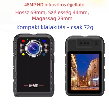 Szakmai testre szerelt rendőrségi kamera, 4K éjszakai látással, mellkasi viselés, modell B1 PF8 PF6 PF9 F3