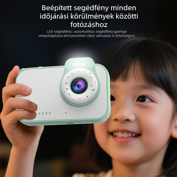 4K vízálló hordozható CCD digitális kamera utazáshoz – 12MP, 16x optikai zoom, 2.4 inch LCD