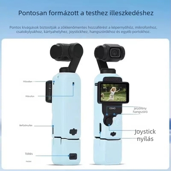 Pocket3 szilikon védőtok – kompatibilis Pocket3, anyag: szilikon