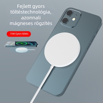 MagSafe vezeték nélküli töltő 15W PD mágneses töltéssel az iPhone 14-es sorozathoz