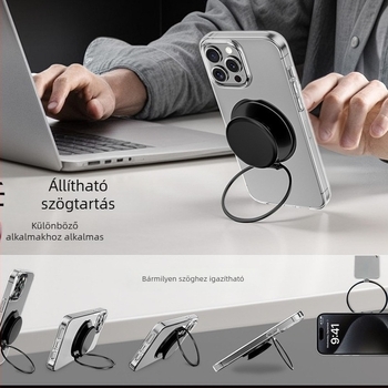 Szilikon Fogó iPhone 12–17 MagSafe-hez, forgó mágneses tartó, Snap-on típus, modell XH0927