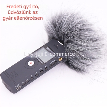 Mikrofon szélvédő huzat ZOOM H1/H4N/H5/H6-hoz – műszőrmés