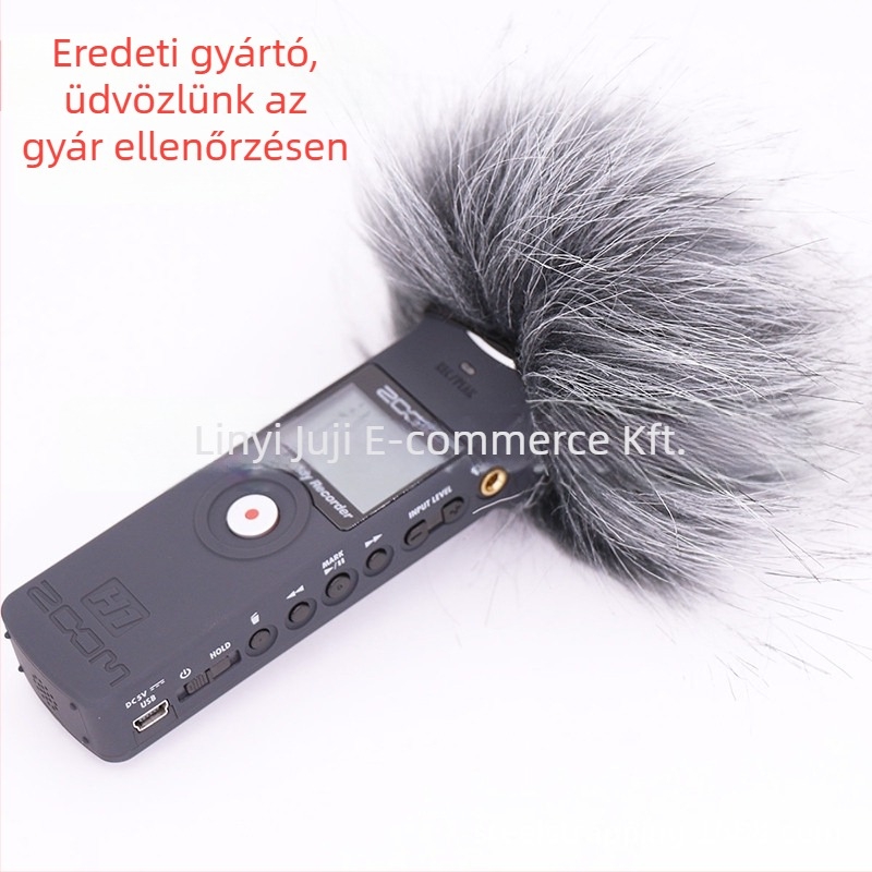 Mikrofon szélvédő huzat ZOOM H1/H4N/H5/H6-hoz – műszőrmés