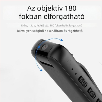 Testkamera és felvételkészítő toll — HD éjjellátás, hordozható mellkason viselhető összetett felvevő, ultra-kompakt stabilizálás