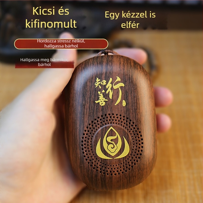Bluetooth zenelejátszó kártya slottal, hordozható otthoni hallgatáshoz, HD hangzás, digitális gombokkal és kijelzővel