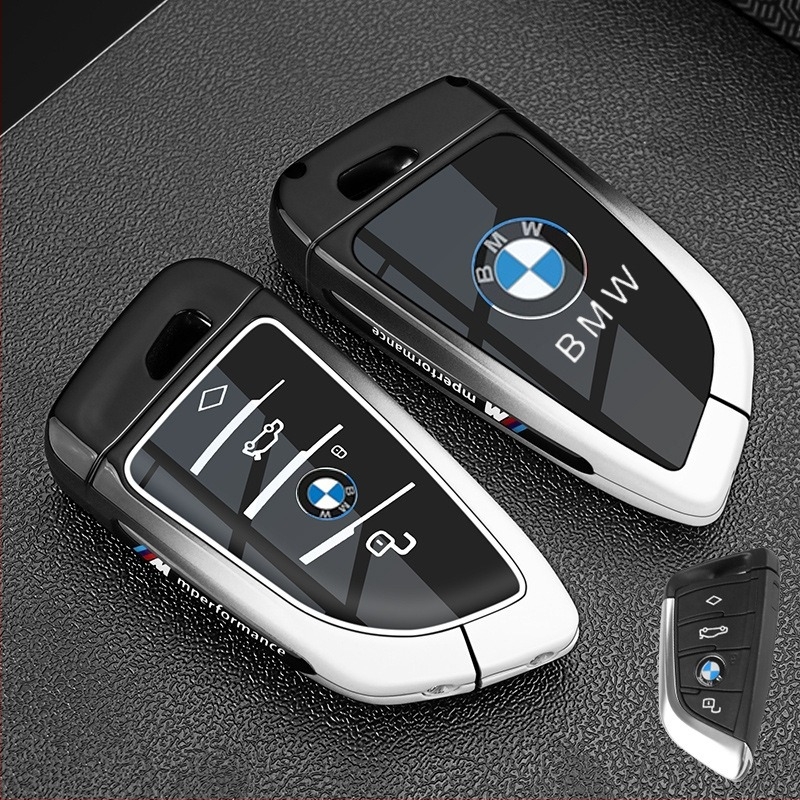 BMW kulcstartó burkolat, cinkötvözet, egyszerű stílus