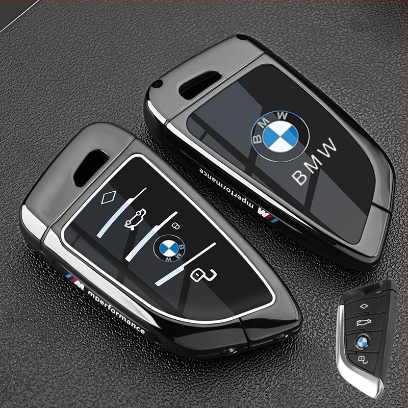 BMW kulcstartó burkolat, cinkötvözet, egyszerű stílus