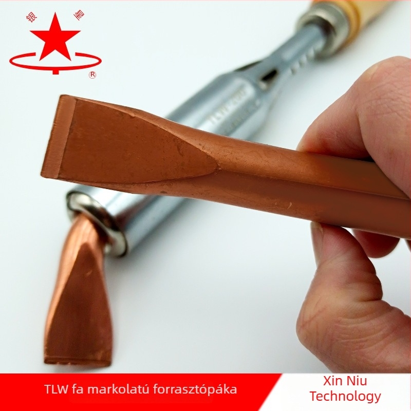 Elektromos forrasztópáka fa fogantyúval (Silver Star, 220V, üzemmód: elektromos)