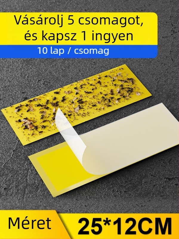 Ragasztó papír legyek elleni lámpához — rovarcsapda panel, 10 m² lefedettség, importált viszkóz hálóanyag, akkumulátor nélkül, univerzális stílus