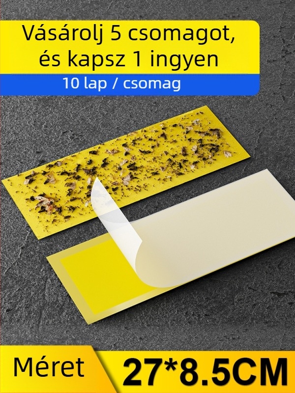 Ragasztó papír legyek elleni lámpához — rovarcsapda panel, 10 m² lefedettség, importált viszkóz hálóanyag, akkumulátor nélkül, univerzális stílus