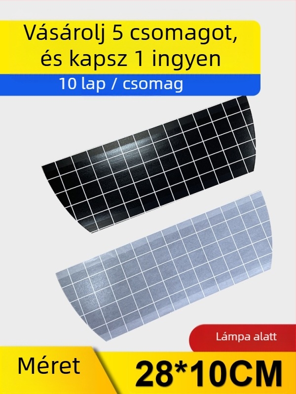 Ragasztó papír legyek elleni lámpához — rovarcsapda panel, 10 m² lefedettség, importált viszkóz hálóanyag, akkumulátor nélkül, univerzális stílus