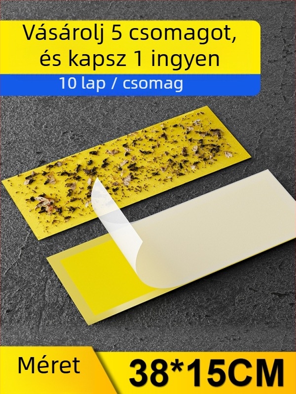 Ragasztó papír legyek elleni lámpához — rovarcsapda panel, 10 m² lefedettség, importált viszkóz hálóanyag, akkumulátor nélkül, univerzális stílus