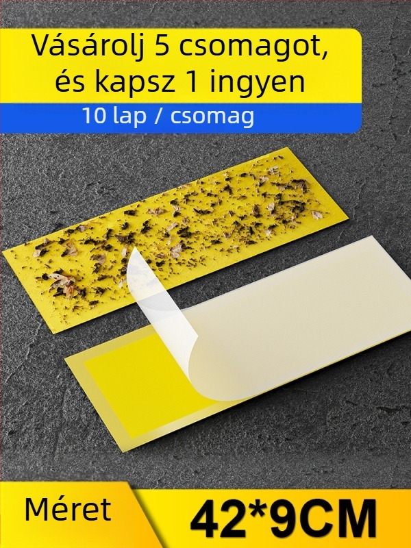 Ragasztó papír legyek elleni lámpához — rovarcsapda panel, 10 m² lefedettség, importált viszkóz hálóanyag, akkumulátor nélkül, univerzális stílus