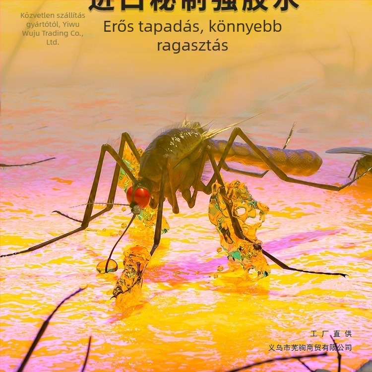 Ragasztó papír legyek elleni lámpához — rovarcsapda panel, 10 m² lefedettség, importált viszkóz hálóanyag, akkumulátor nélkül, univerzális stílus