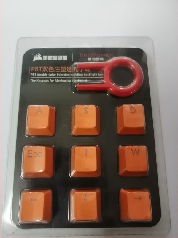 ABS billentyűsapkák készlet Corsair K70 RGB-hez, 10 db univerzális