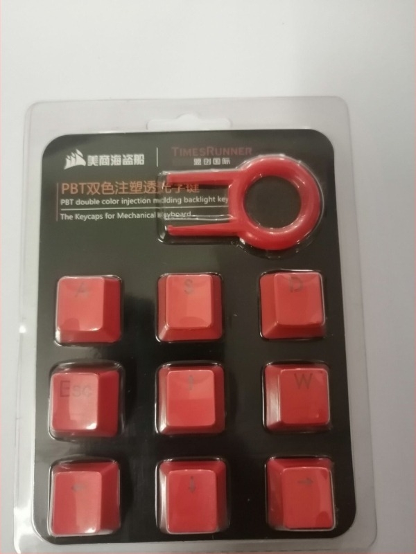 ABS billentyűsapkák készlet Corsair K70 RGB-hez, 10 db univerzális