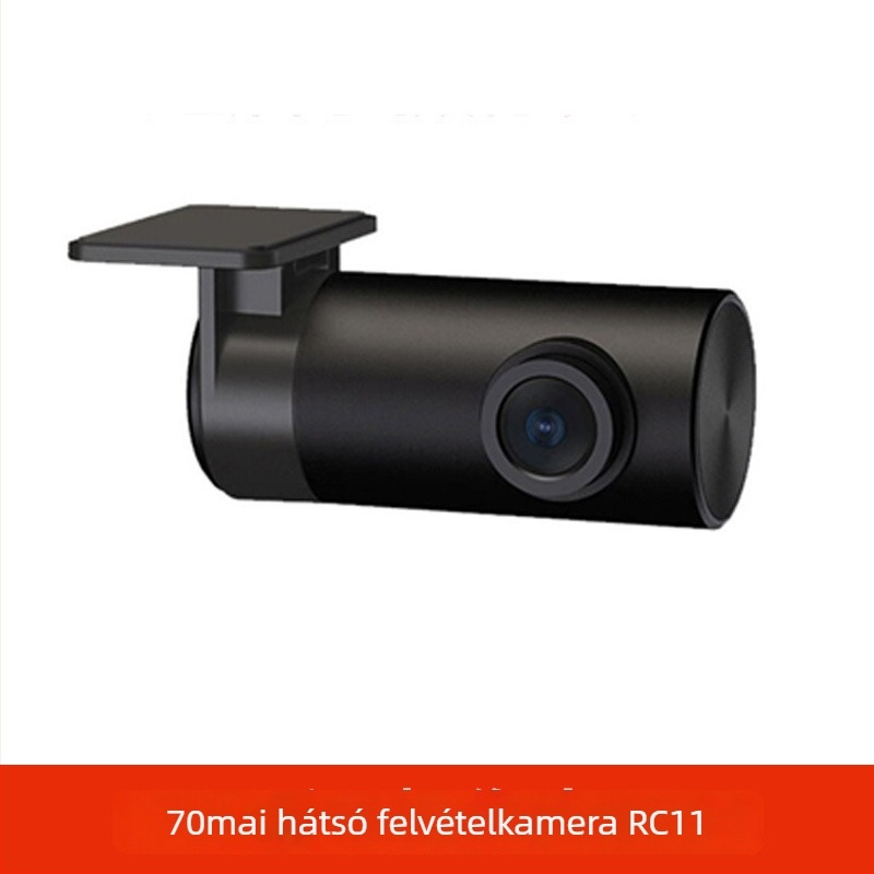 70Mai A400 autós DVR: Panorámás kettős objektíves parkolásfigyelő, 120°, 1600P, 5MP, F2.0, TF-kártya foglalat