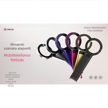 Mobiltelefonos állvány alumíniumötvözetből - 100 g, ULANZI