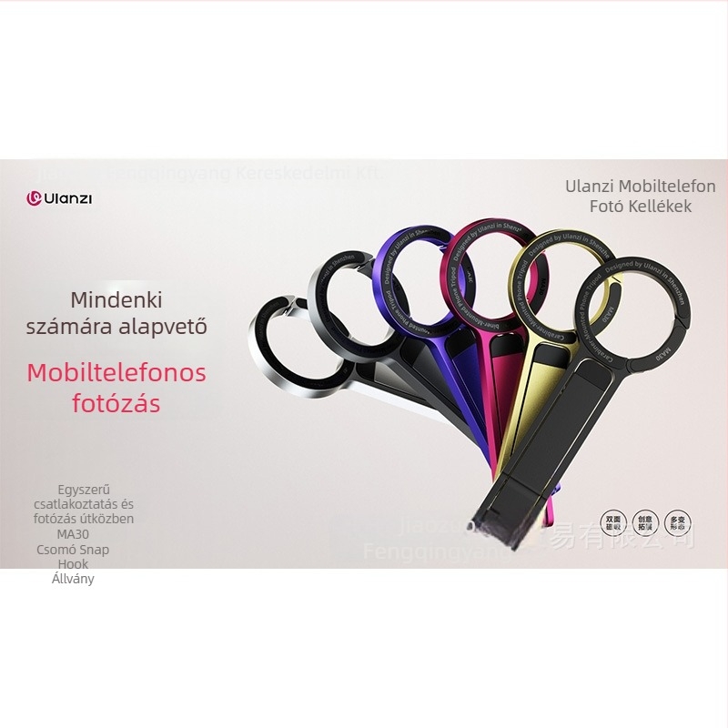 Mobiltelefonos állvány alumíniumötvözetből - 100 g, ULANZI