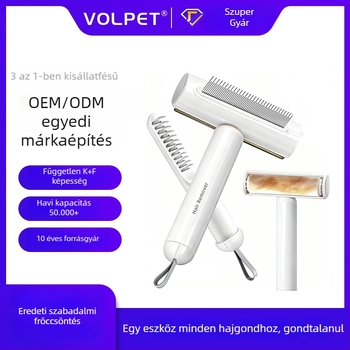 Állatszőr-eltávolító eszköz macskáknak és kutyáknak, szőrzet eltávolító kefe