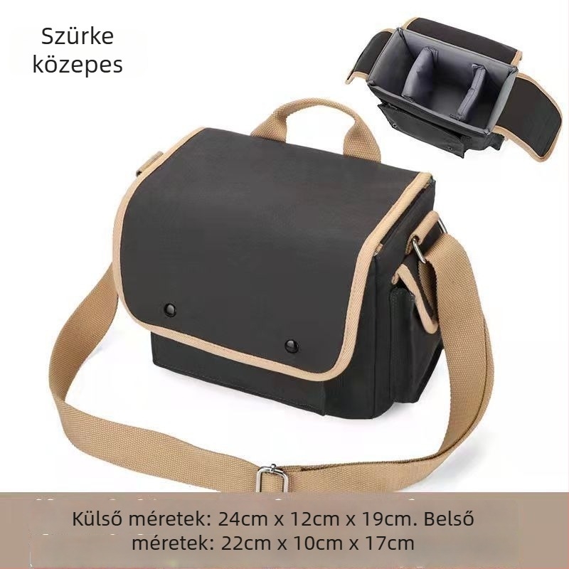 PU anyagú kamera táska, kézitáska stílus, tavasz 2025, férfi dizájn, otthoni tároláshoz (PU anyag; kézitáska stílus; tavasz 2025; férfi dizájn; otthoni tárolás)