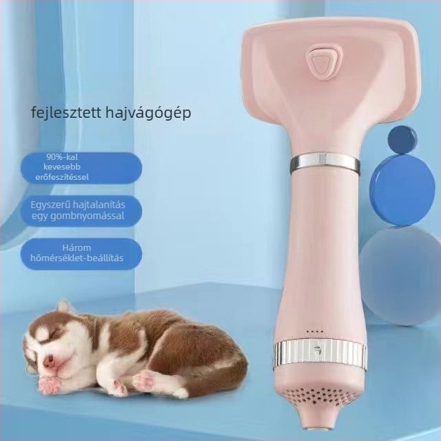 Kutyafésű tüskés fogakkal – ABS anyag, Szőrzetápolás, Csomagolás 80 db, Kutyák számára