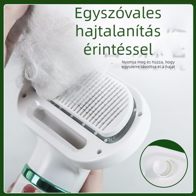 Kutyafésű tüskés fogakkal – ABS anyag, Szőrzetápolás, Csomagolás 80 db, Kutyák számára