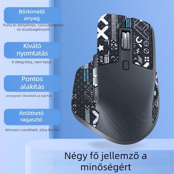 Warm Rice MX3 anti-slip egérmatrica, kompatibil Logitech MX Master 3/3s, anyag: bőr, egyedi minták