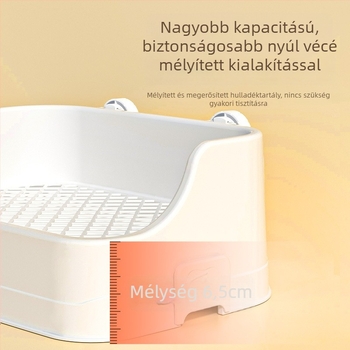 Weibi műanyag split-típusú kisállat toalett – anyag: műanyag; kapacitás: nagy; származás: Sanghaj; 30 db a csomagolásban; márka: Weibi