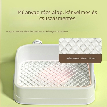 Weibi műanyag split-típusú kisállat toalett – anyag: műanyag; kapacitás: nagy; származás: Sanghaj; 30 db a csomagolásban; márka: Weibi