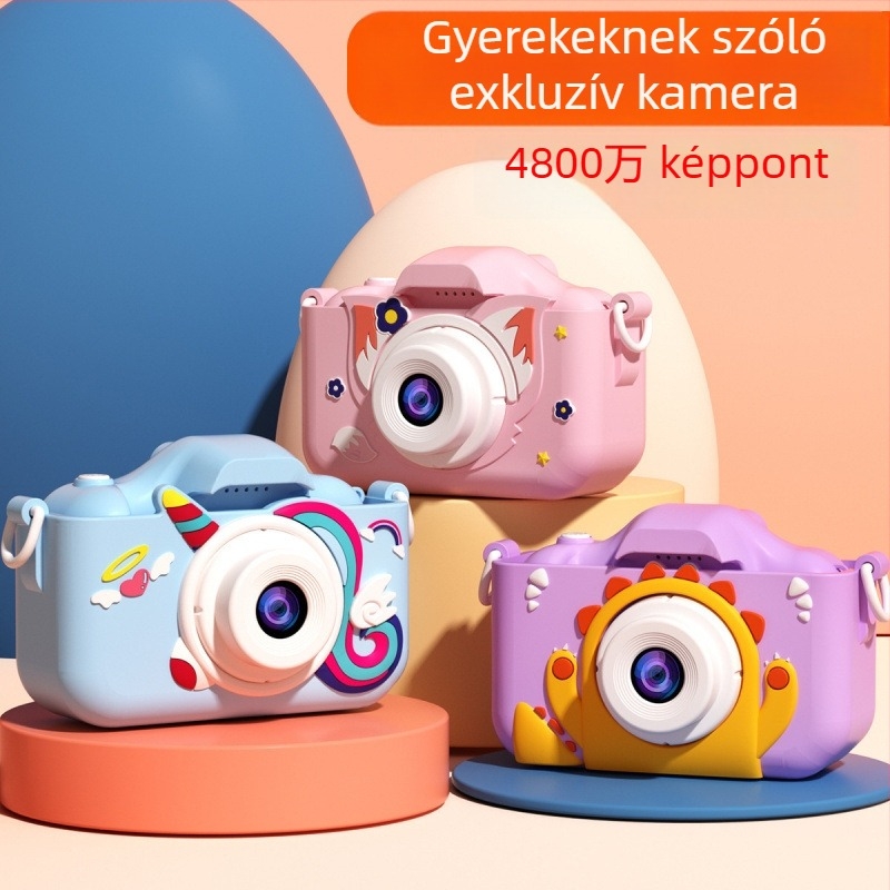 Gyerekeknek szánt kamera X5, 2,4 hüvelykes LCD, több mint 40 MP, TF-kártya, akkumulátor 1-3 óra