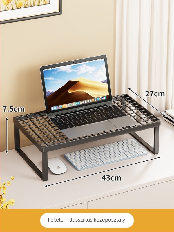 Laptop- és számítógéptartó — forgó típusú asztali függesztett tartó — modell Afehkf-421651