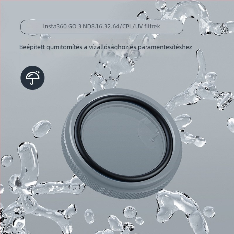 Amagisn vízálló védő lencsés szűrő Insta360 GO3/GO3S/GO2-hoz (Márka: Amagisn, Modell: go3 filter, Alkalmazható modellek: Go3s/3/2, Értékesítés utáni szolgáltatás: három garancia)