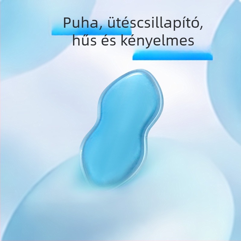 Silikon egérpad csuklótámaszával, csúszásmentes, injektálással készített, modell g173