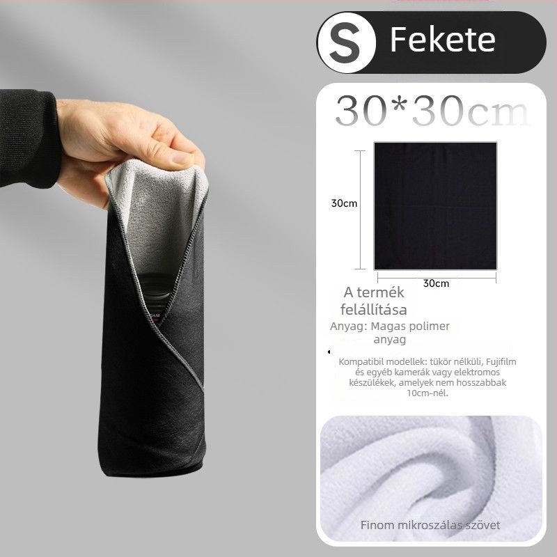Fényképezőgéptáska - textil belső, egységes mintázat, ergonómikus hátsó panel, DSLR és tükör nélküli kamerákkal kompatibilis (Ősz 2020)