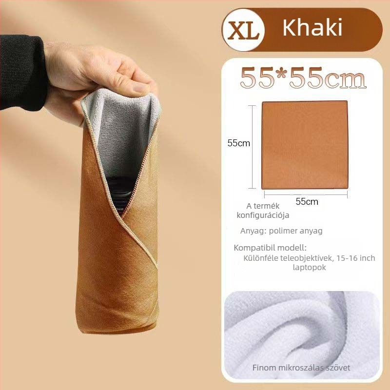 Fényképezőgéptáska - textil belső, egységes mintázat, ergonómikus hátsó panel, DSLR és tükör nélküli kamerákkal kompatibilis (Ősz 2020)